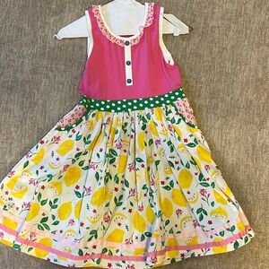 Wildflowers summer lemon dress